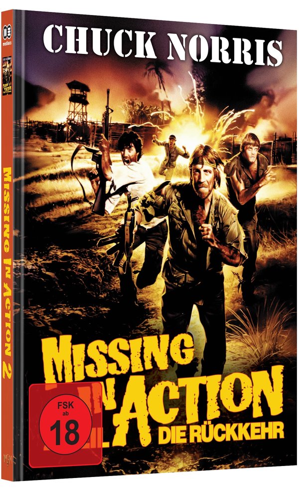 Missing in Action 2 - Die Rückkehr - Uncut Mediabook Edition (DVD+blu-ray) (B)