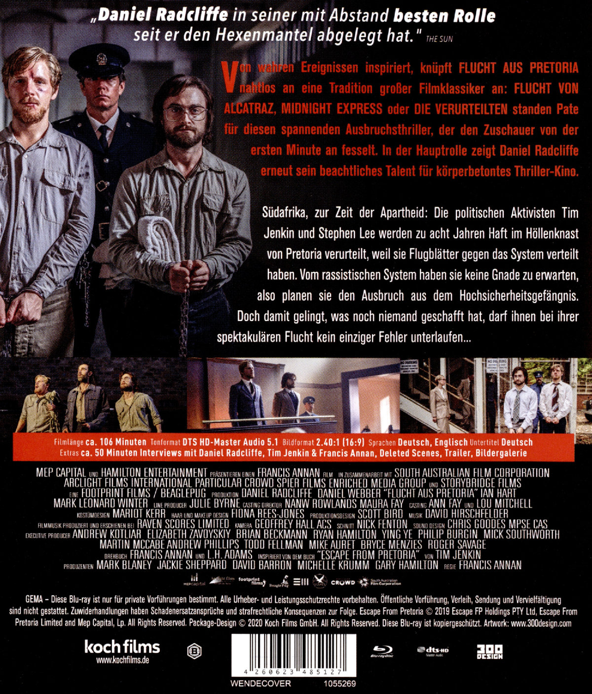 Flucht aus Pretoria (blu-ray)