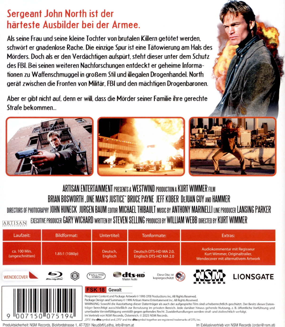 One Tough Bastard (uncut)  (Blu-ray Disc)