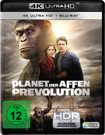 Planet der Affen - Prevolution (4K Ultra HD)