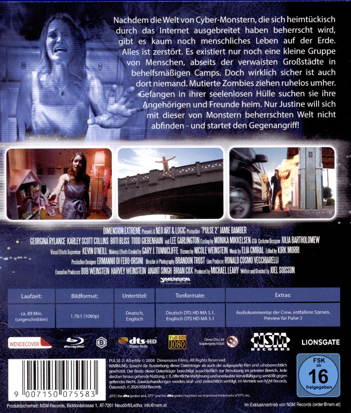 Pulse 2: Afterlife  (Blu-ray Disc)