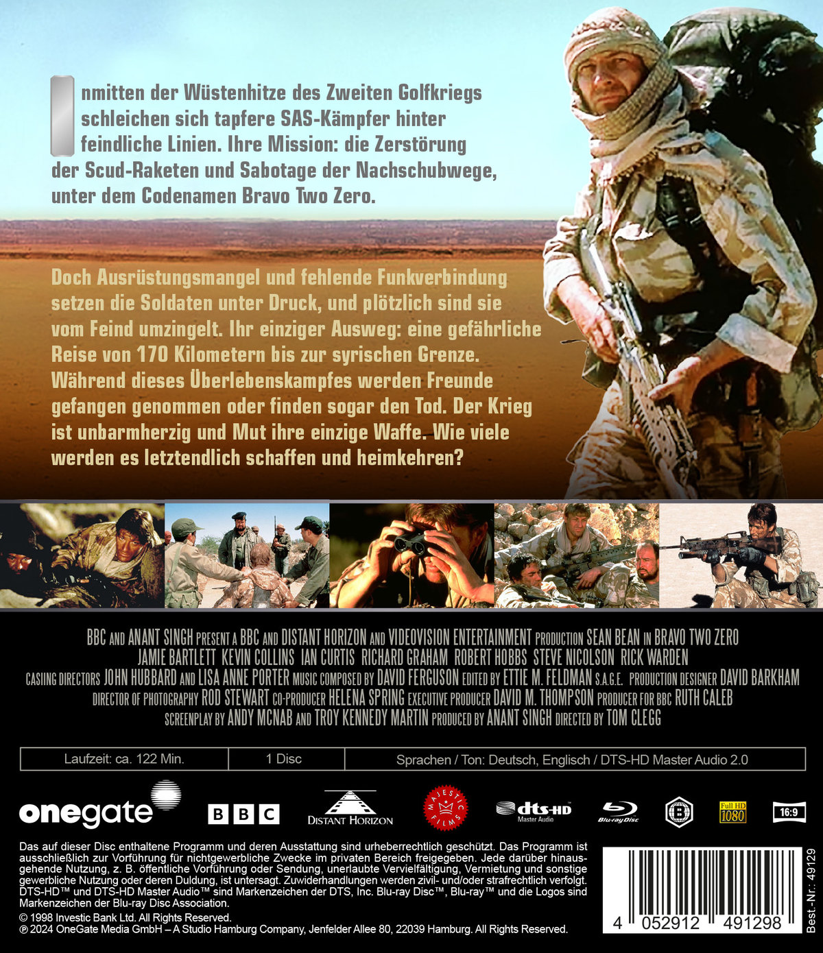 Bravo Two Zero – Hinter feindlichen Linien  (Blu-ray Disc)