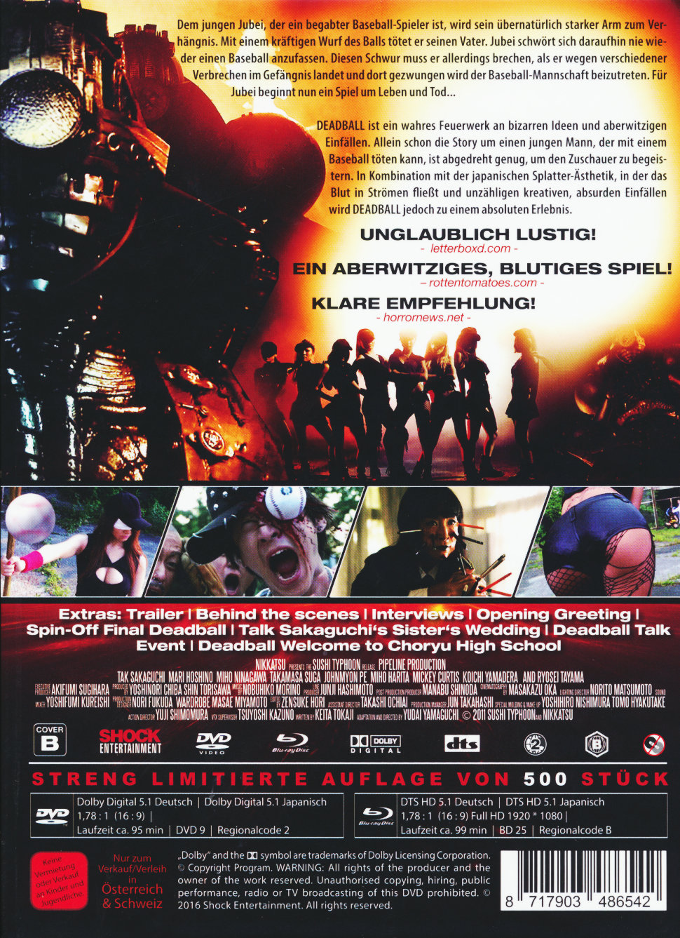 Deadball - Uncut Mediabook Edition (DVD+blu-ray) (B)