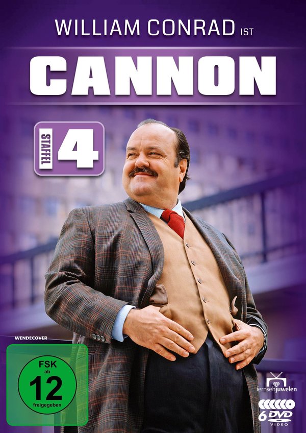 Cannon - Die komplette Staffel 4  [6 DVDs]  (DVD)