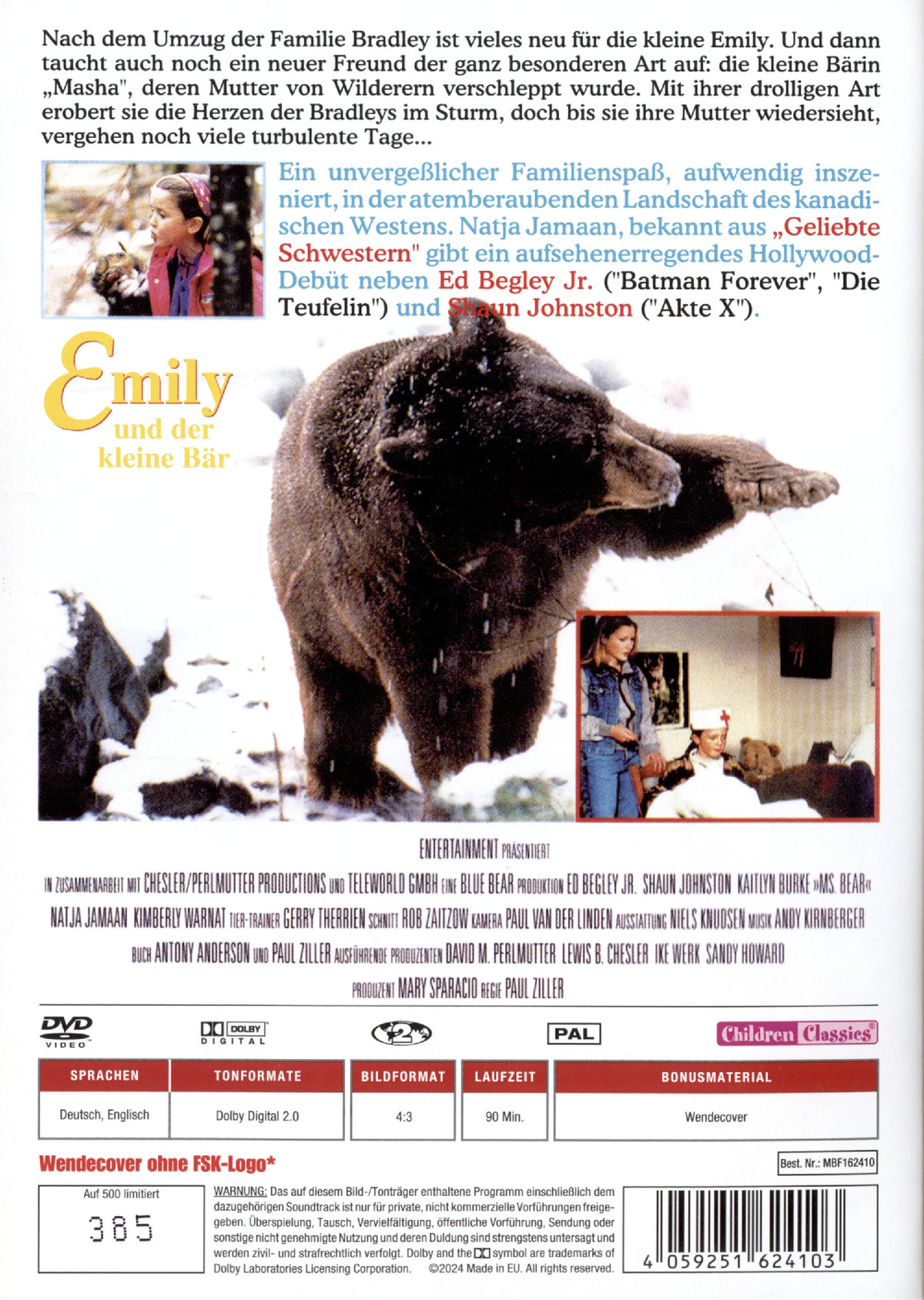 Emily und der kleine Bär  (DVD)