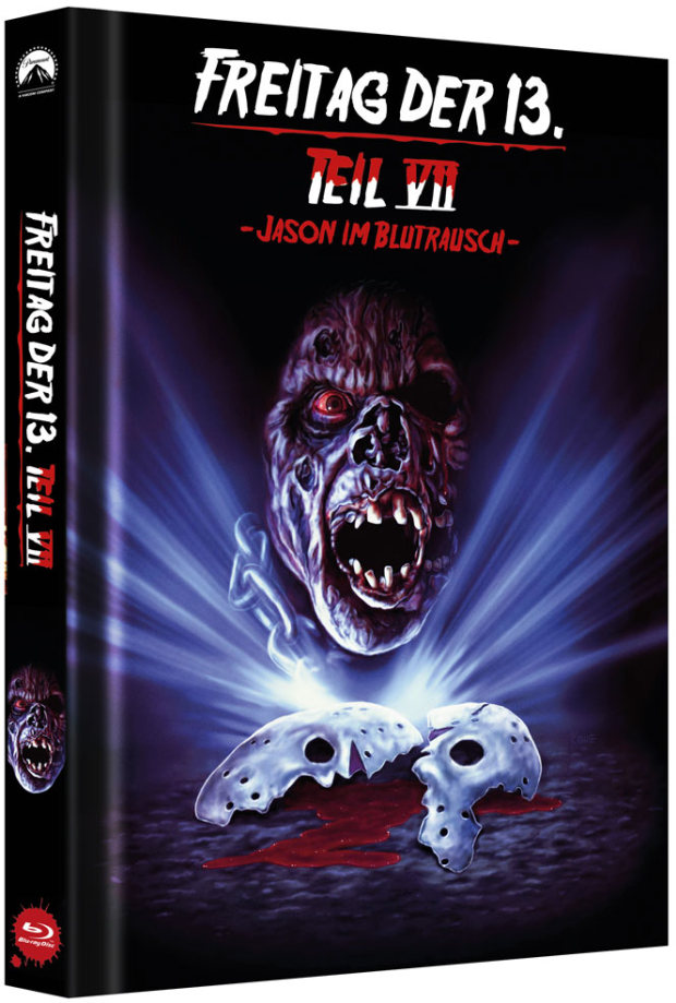 Freitag der 13. - Teil 7 - Uncut Mediabook Edition (blu-ray) (C)