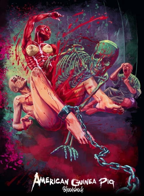 American Guinea Pig: Bloodshock - Uncut Mediabook Edition  (blu-ray) (B)