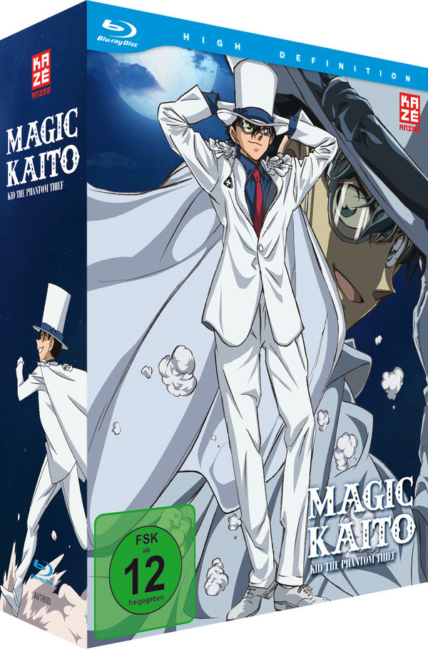 Magic Kaito: Kid Phantom Thief - Gesamtausgabe - Blu-ray Box  [4 Blu-rays]  (Blu-ray Disc)