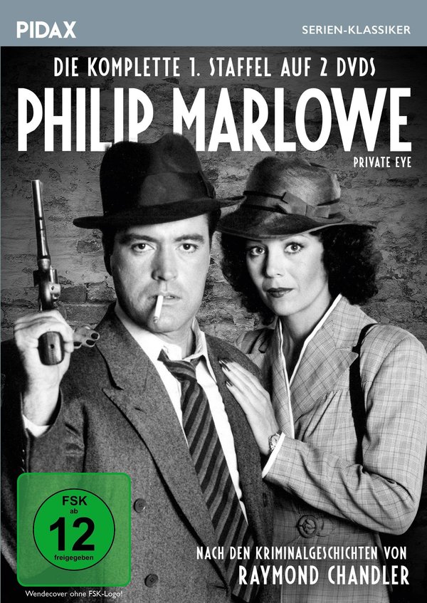 Philip Marlowe, Staffel 1 / Die ersten 5 Folgen der preisgekrönten Krimiserie nach den Kriminalgeschichten von Raymond Chandler (Pidax Serien-Klassiker) [2 DVDs]  (DVD)