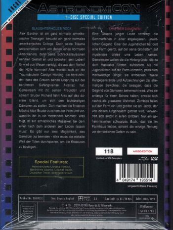 Tanz der Dämonen / Slaughterhouse - Uncut Mediabook Edition (DVD+blu-ray)