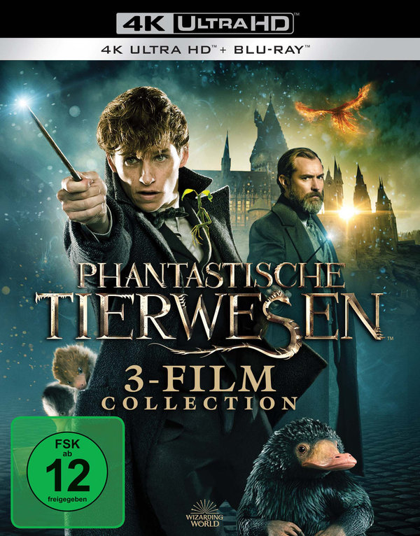 Phantastische Tierwesen 3-Film Collection (4K Ultra HD)