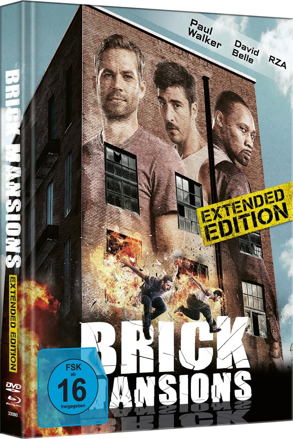 Brick Mansions - Uncut Mediabook Edititon (DVD+blu-ray) (B)