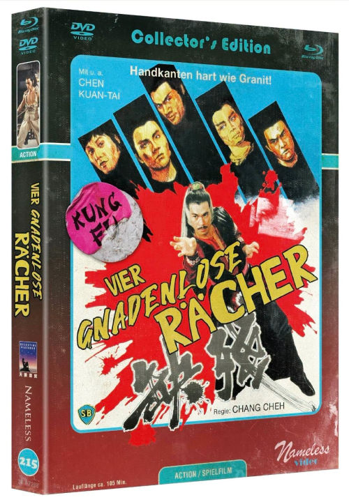 Vier gnadenlose Rächer - Uncut Mediabook Edition (DVD+blu-ray) (C)