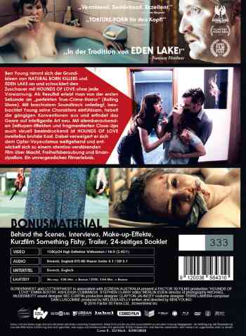 Hounds of Love - Uncut Mediabook Edition  (DVD+blu-ray (B)