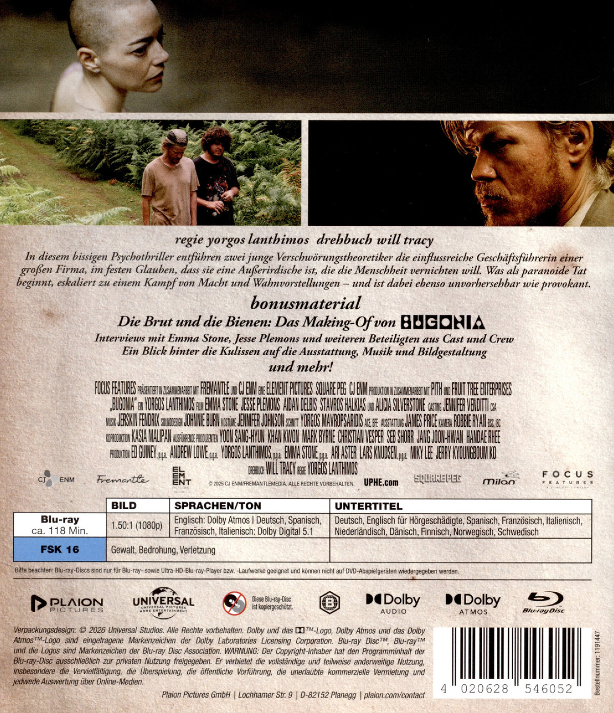 Bugonia  (Blu-ray Disc)