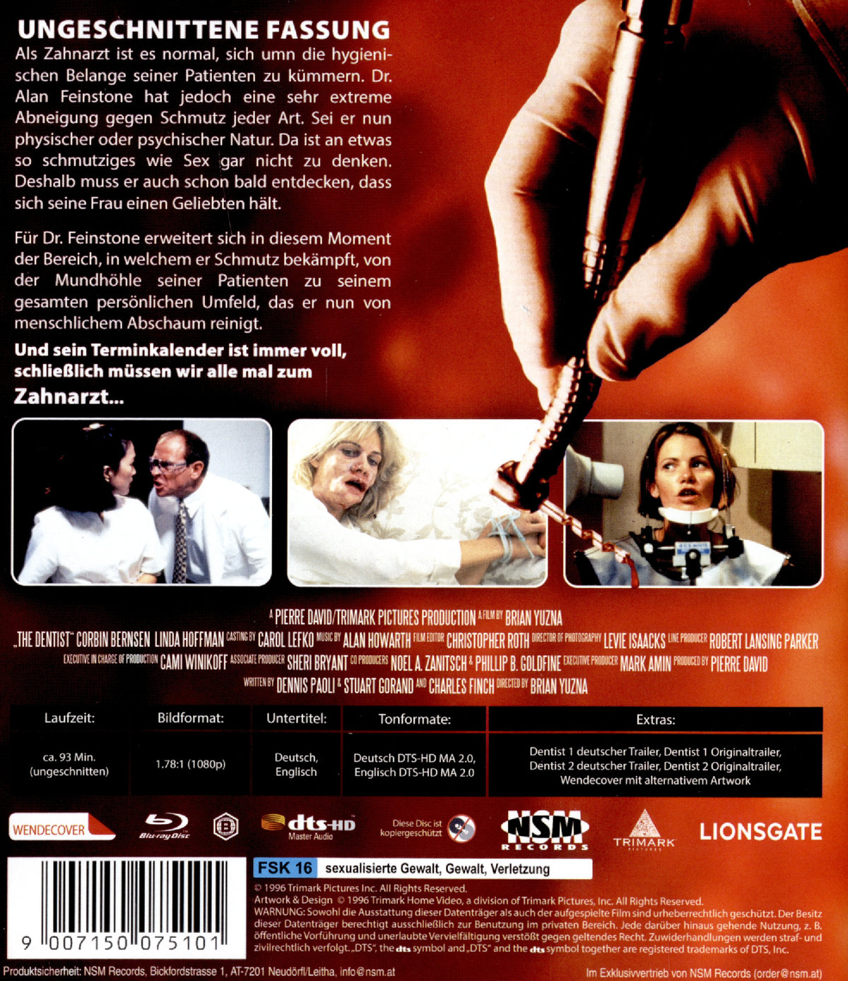 The Dentist (uncut)  (Blu-ray Disc)