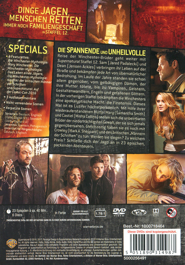 Supernatural - Staffel 12