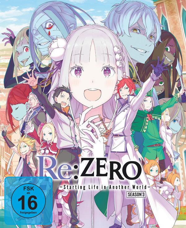 Re:ZERO - Starting Life in Another World - Staffel 3 - Vol.1 mit Sammelschuber  [2 BRs]  (Blu-ray Disc)