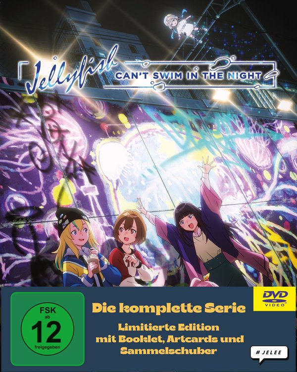 Jellyfish Can't Swim In The Night - Die komplette Serie LTD. - Limited Edition mit Sammelschuber, Booklet und Artcards  [3 DVDs]  (DVD)