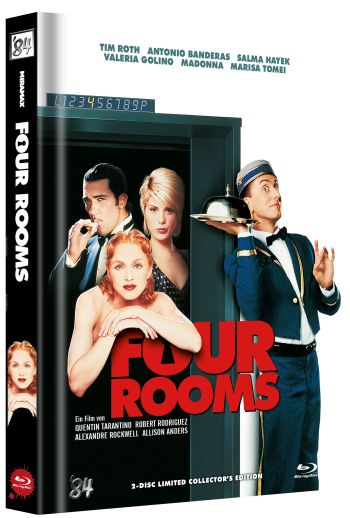 Four Rooms - Uncut Mediabook Edition (DVD+blu-ray) (B)