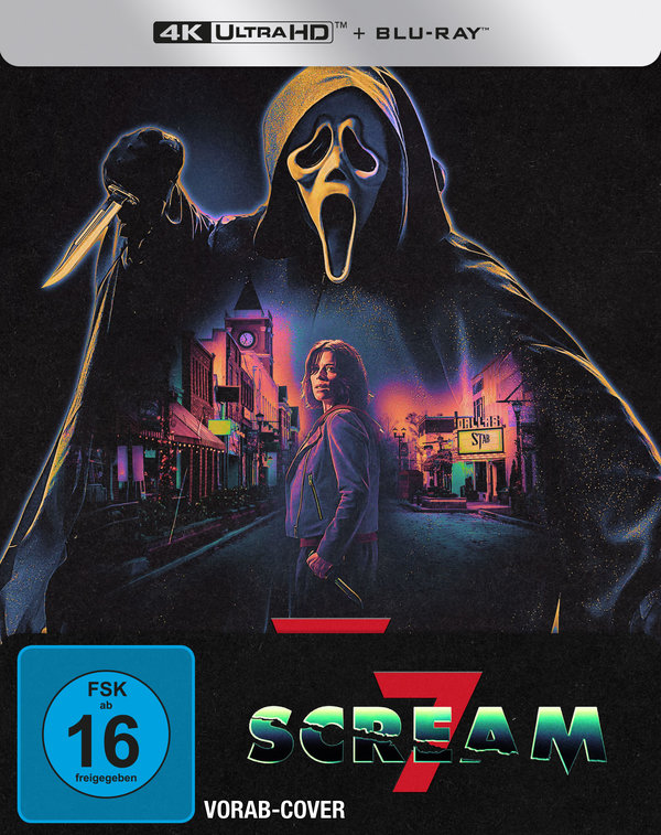 Scream 7 - Uncut Steelbook Edition  (4K Ultra HD+blu-ray)