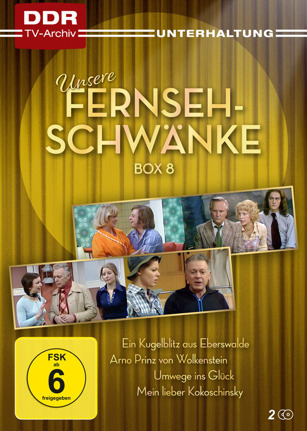 Unsere Fernsehschwänke - Box 8  [2 DVDs]  (DVD)