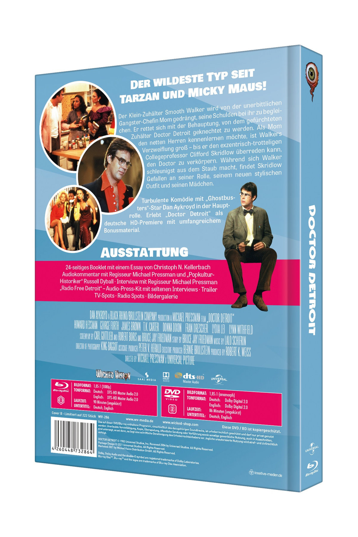 Dr. Detroit - Uncut Mediabook Edition (DVD+blu-ray) (B)