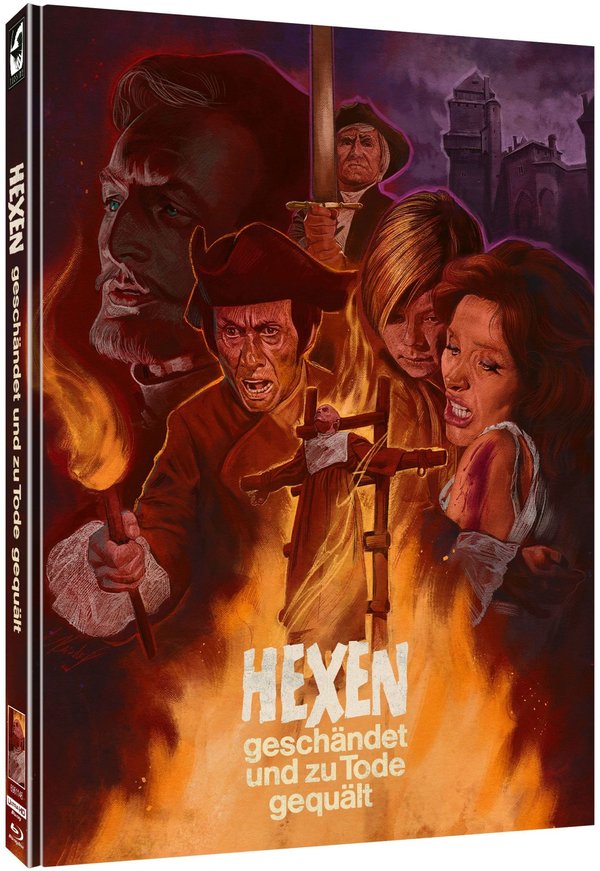 Hexen geschändet und zu Tode gequält - Uncut Mediabook Edition (4K Ultra HD+blu-ray) (A)