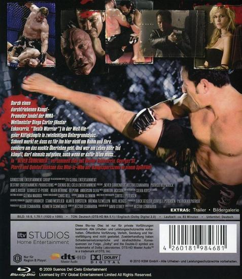 Never Surrender (blu-ray)
