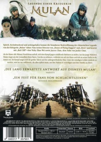 Mulan - Legende einer Kriegerin