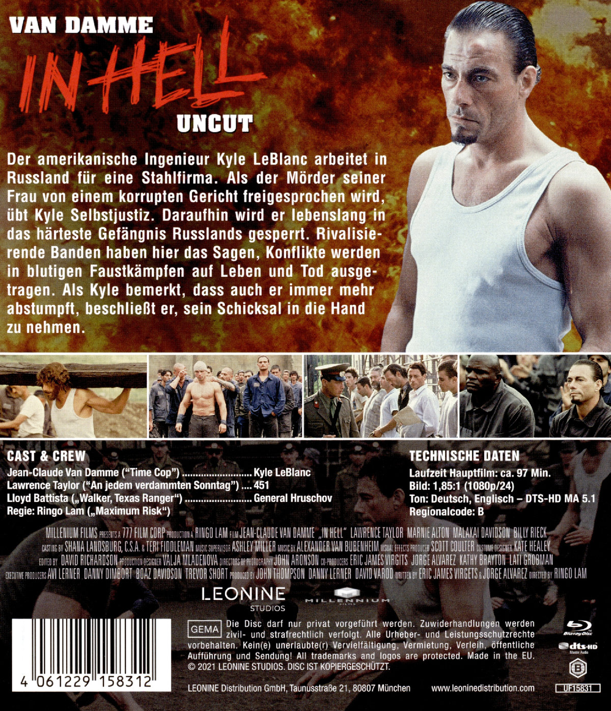 In Hell - Uncut (blu-ray)