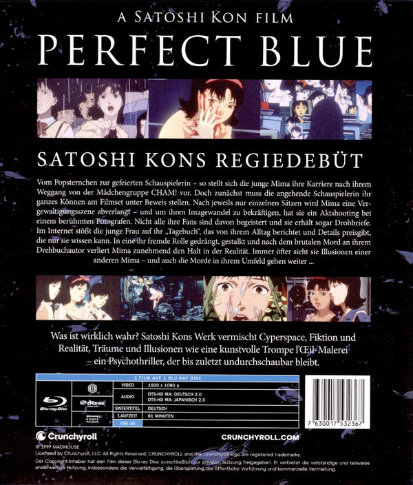 Perfect Blue - The Movie  (Blu-ray Disc) Perfect Blue - The Movie  (Blu-ray Disc)