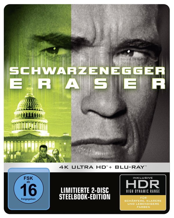 Eraser - Limited Steelbook Edition  (4K Ultra HD+blu-ray)