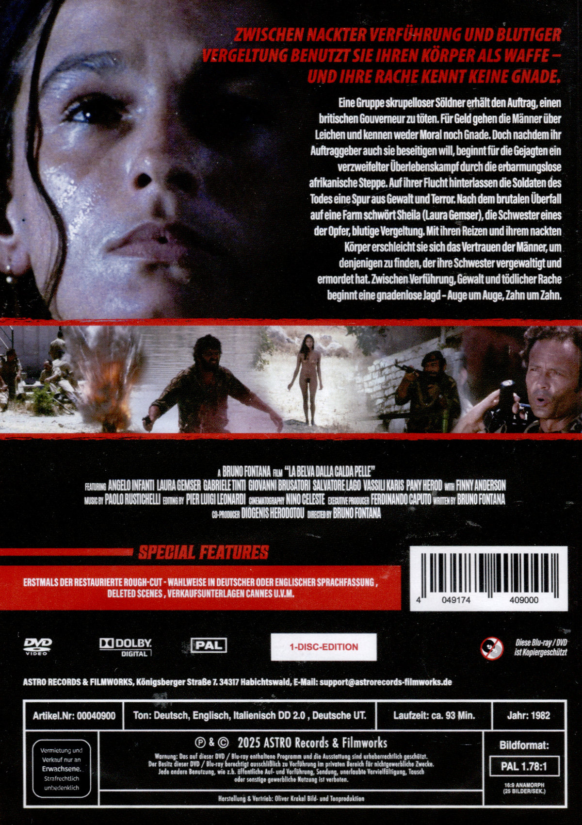 Die gnadenlosen Sieben - Uncut - Cover 1 - Rote Box  (DVD)