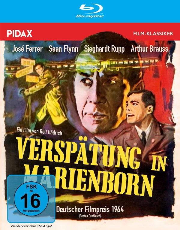 Verspätung in Marienborn / Preisgekrönter Thriller mit Oscar-Preisträger José Ferrer und Sean Flynn (Pidax Film-Klassiker)  (Blu-ray Disc)