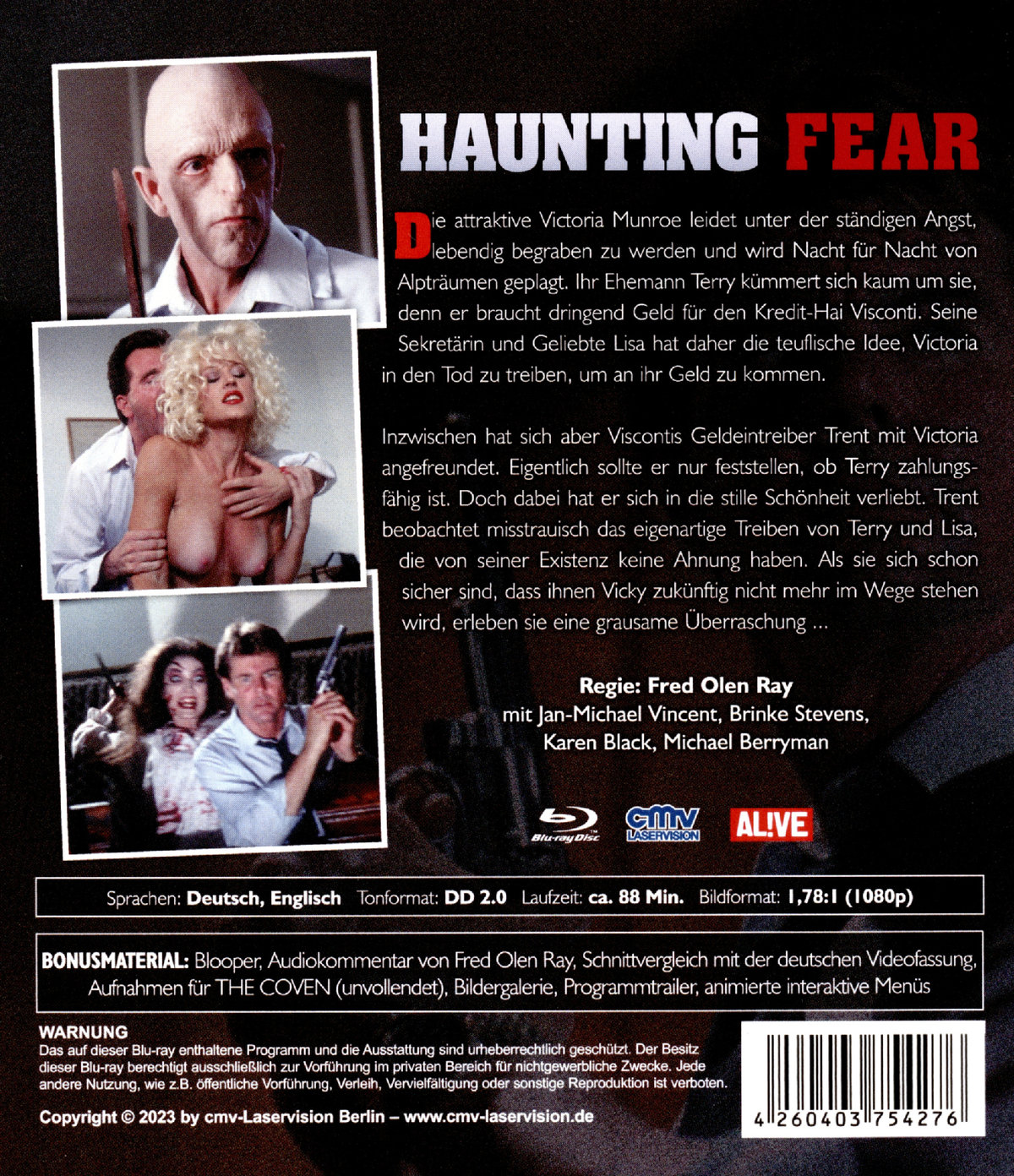 Haunting Fear (blu-ray)