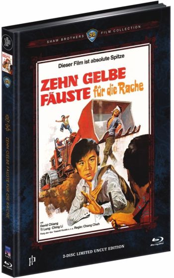 Zehn gelbe Fäuste für die Rache - Shaw Brothers Collection - Uncut Mediabook Edition (DVD+blu-ray) (B)