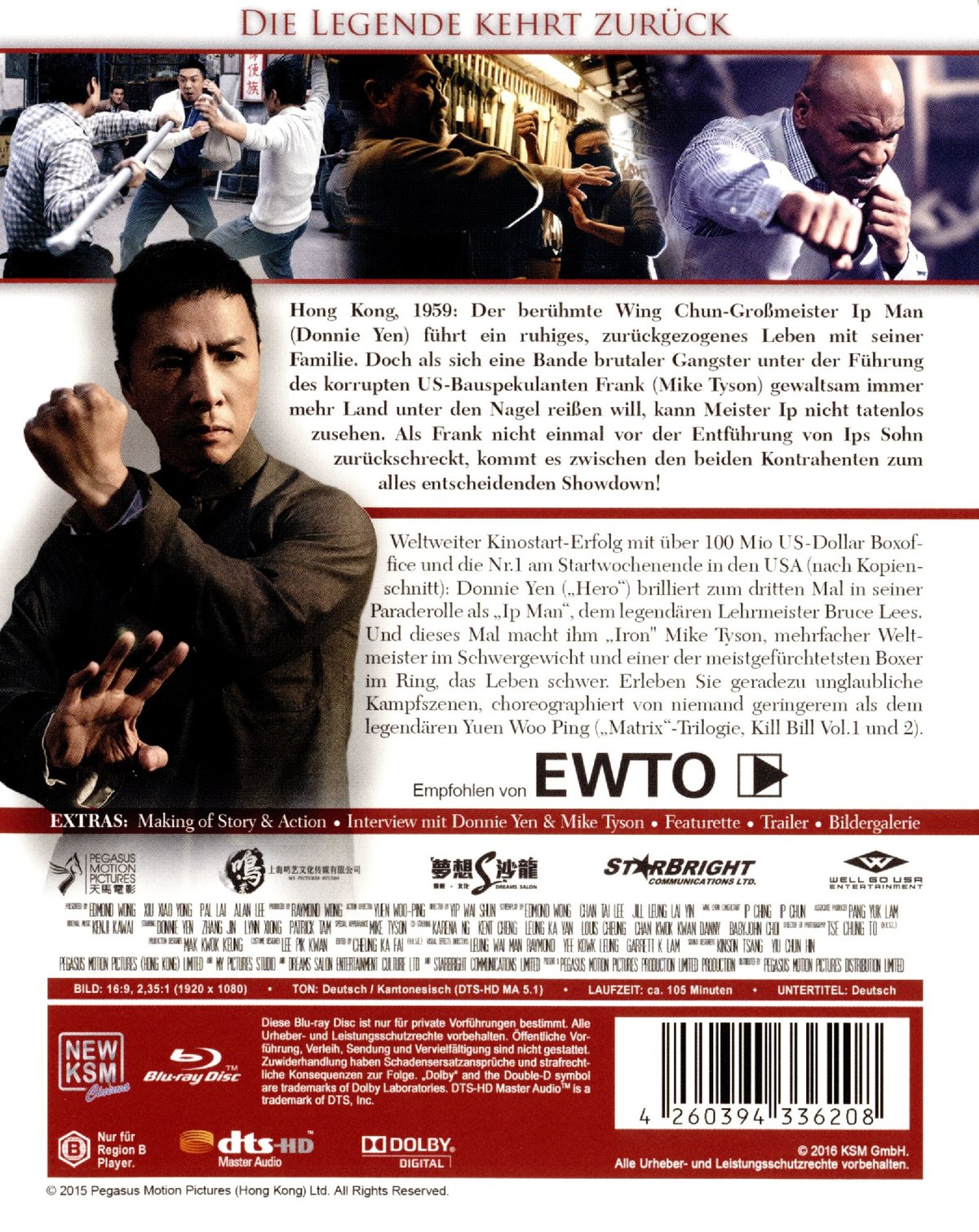 Ip Man 3 - Uncut Edition (blu-ray)