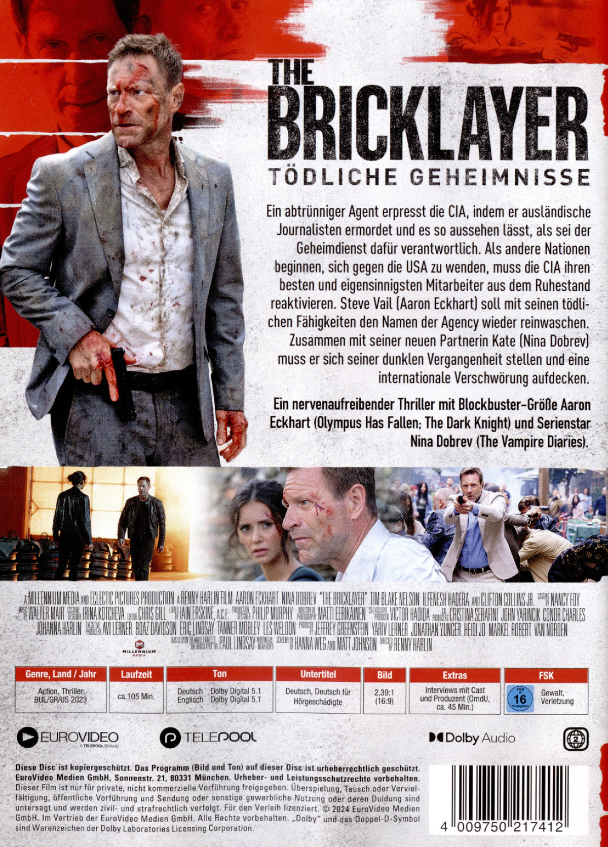 The Bricklayer - Tödliche Geheimnisse  (DVD)