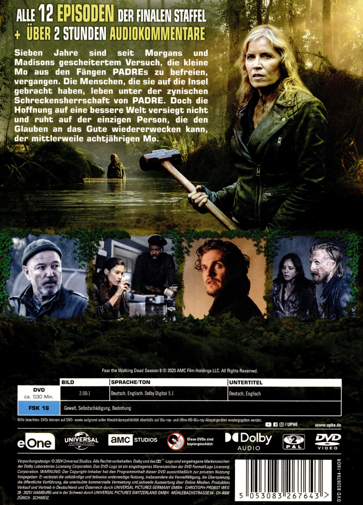 Fear The Walking Dead - Staffel 8  [4 DVDs]  (DVD)