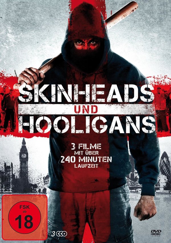 Skinheads und Hooligans - Box Edition (3 Filme auf 3 DVDs)  (DVD)