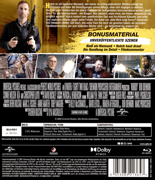 NOBODY (blu-ray) NOBODY (blu-ray)