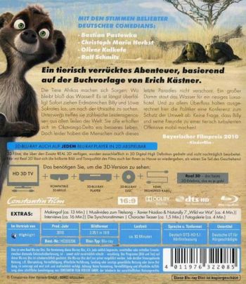 Konferenz der Tiere 3D (3D blu-ray)