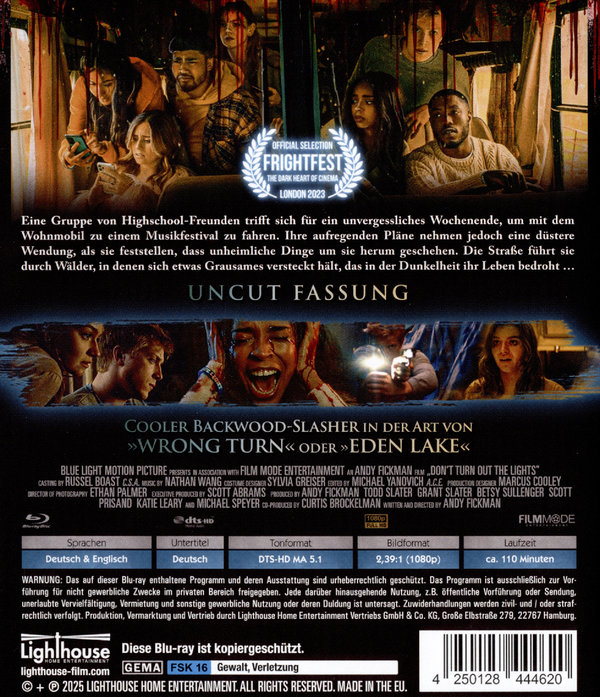 Don't turn out the lights  (Blu-ray Disc)