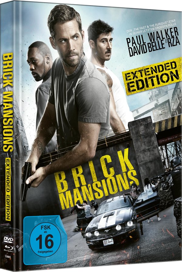 Brick Mansions - Uncut Mediabook Edititon (DVD+blu-ray) (C)