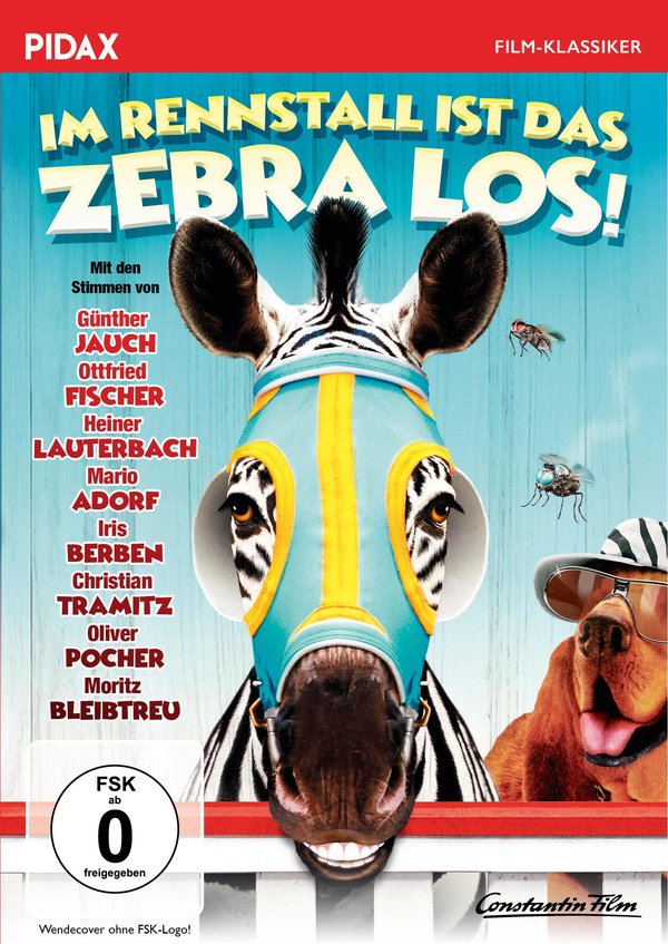 Im Rennstall ist das Zebra los! (Racing Stripes) / Liebenswert-witzige Kultkomödie im Stil von "Ein Schweinchen namens Babe" (Pidax Film-Klassiker)  (DVD)