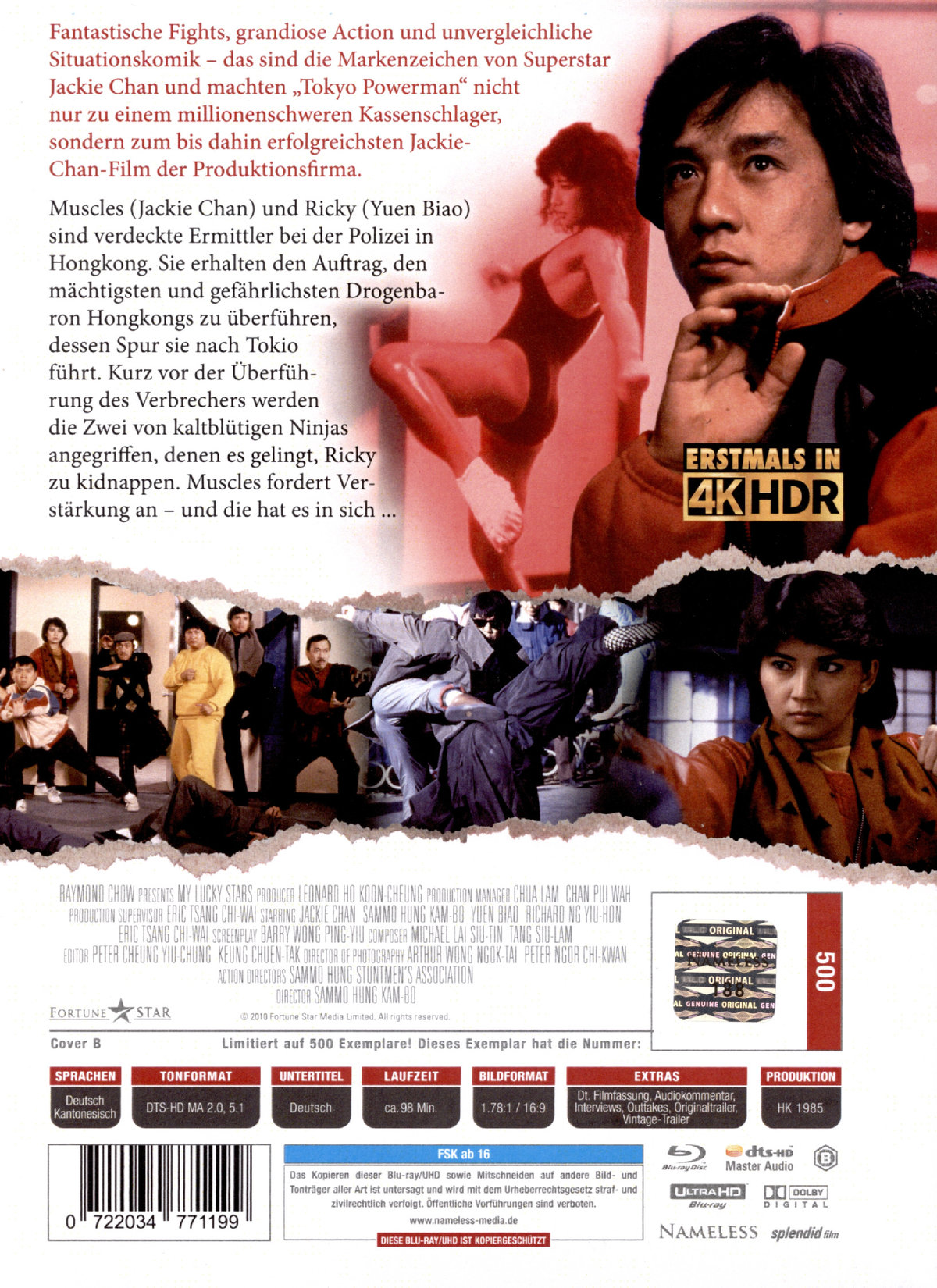 Powerman 4 - Tokyo Powerman - Uncut Mediabook Edition  (4K Ultra HD+blu-ray) (B) Powerman 4 - Tokyo Powerman - Uncut Mediabook Edition  (4K Ultra HD+blu-ray) (B)