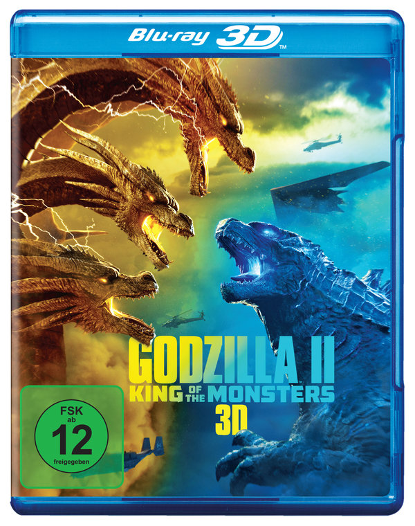 Godzilla 2 - King of the Monsters 3D (3D blu-ray)
