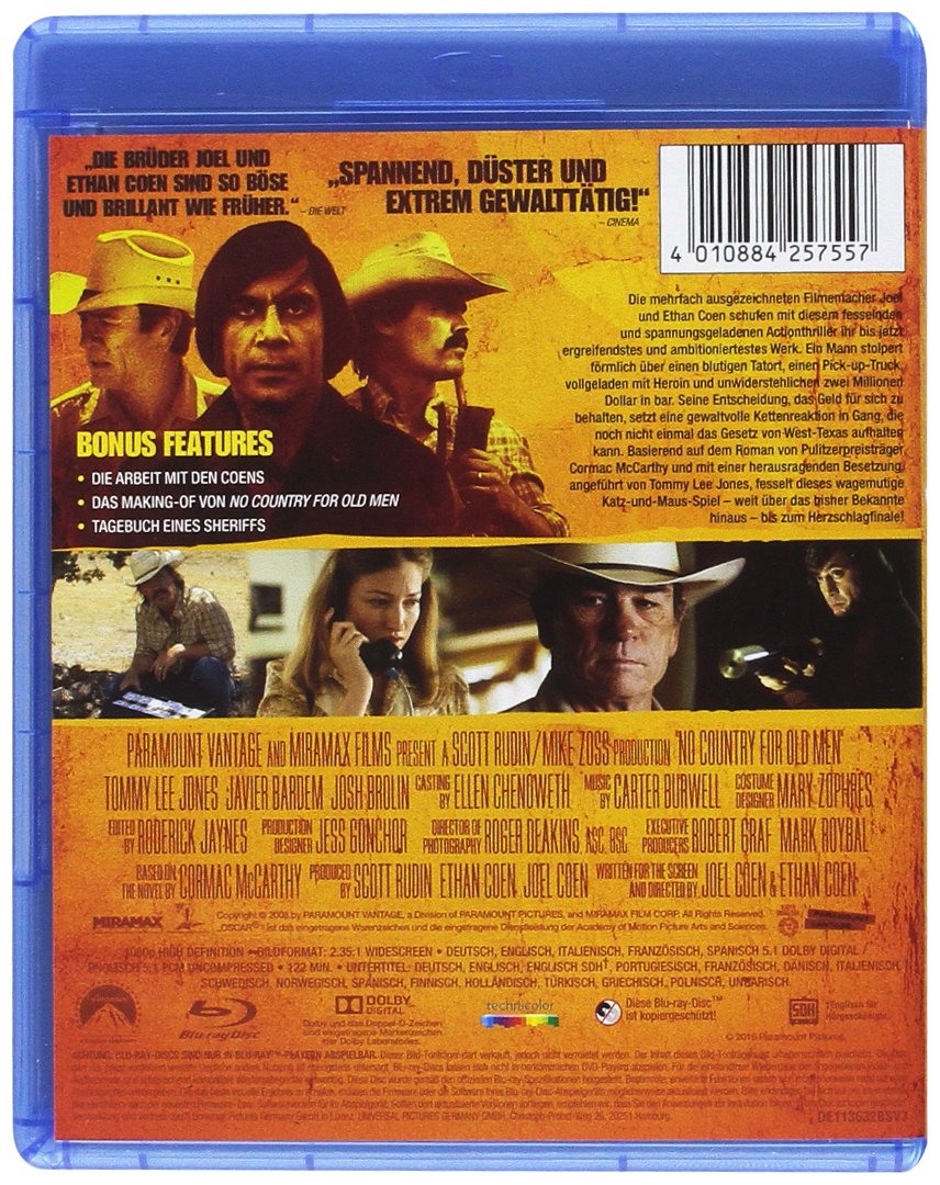 No Country for Old Men (blu-ray)
