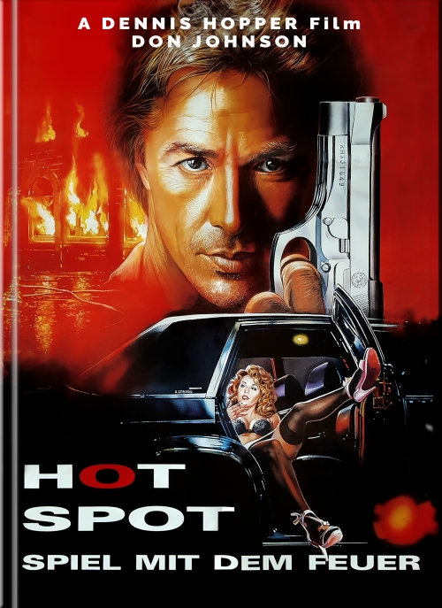 Hot Spot - Spiel mit dem Feuer - Uncut Mediabook Edition  (DVD+blu-ray) (A)